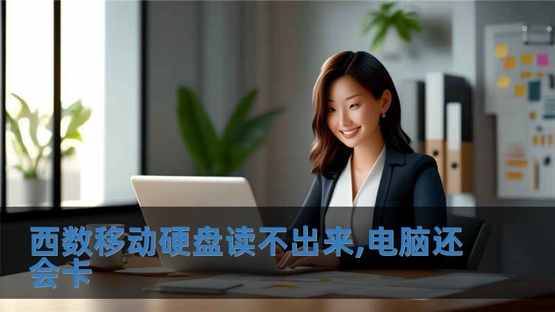 西數移動硬盤讀不出來,電腦還會卡