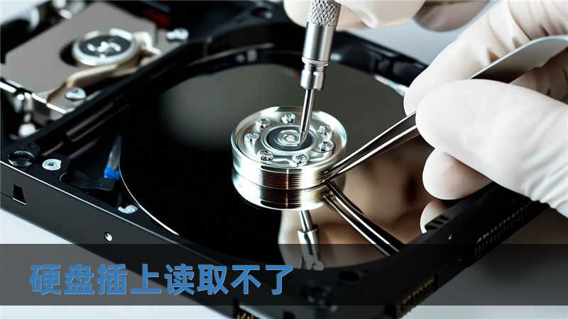 硬盤插上讀取不了