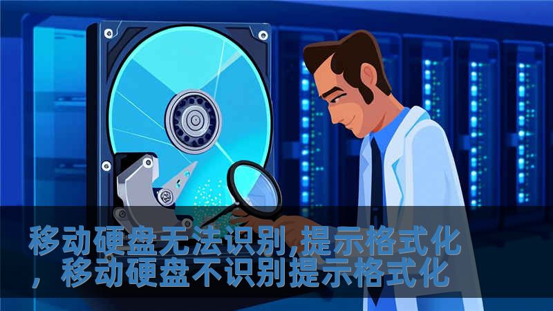 移動硬盤無法識別,提示格式化，移動硬盤不識別提示格式化