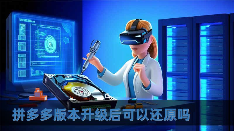 拼多多版本升級后可以還原嗎