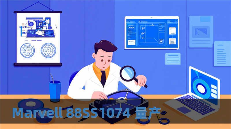 Marvell 88SS1074 量產