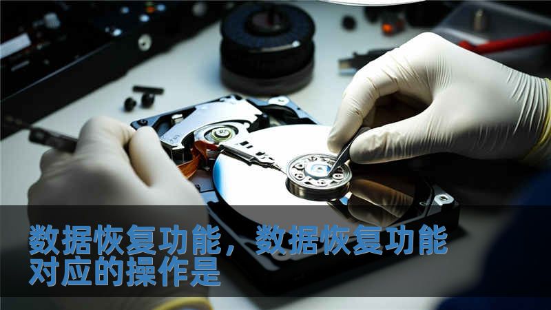 數據恢復功能，數據恢復功能對應的操作是