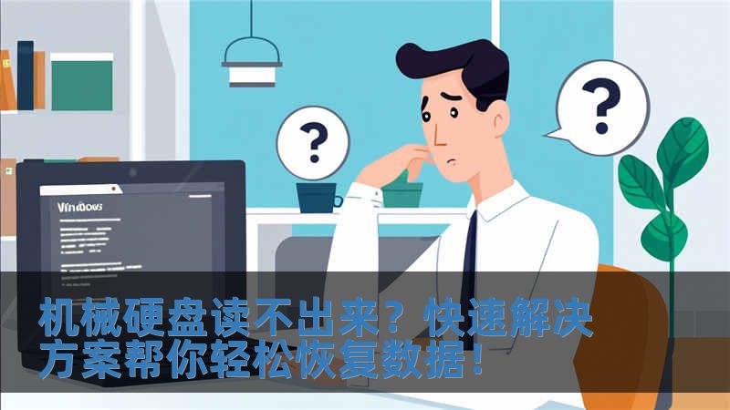 機械硬盤讀不出來？快速解決方案幫你輕松恢復數據！