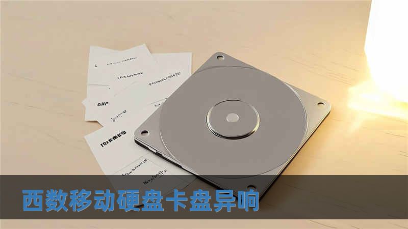 西數移動硬盤卡盤異響