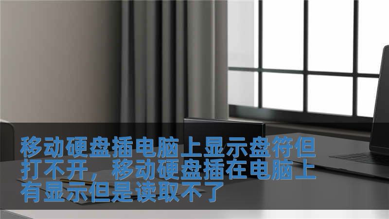 移動硬盤插電腦上顯示盤符但打不開，移動硬盤插在電腦上有顯示但是讀取不了
