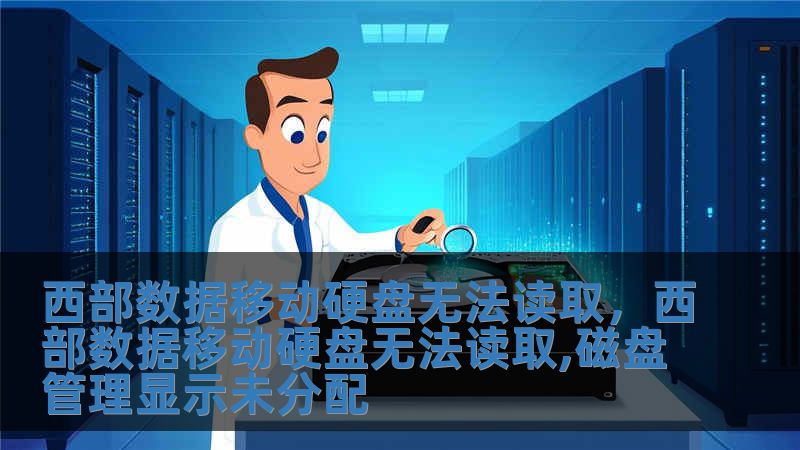 西部數據移動硬盤無法讀取，西部數據移動硬盤無法讀取,磁盤管理顯示未分配