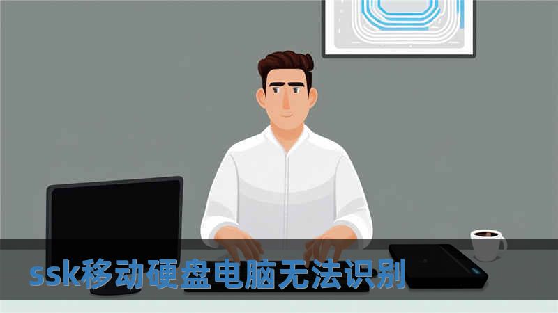 ssk移動硬盤電腦無法識別