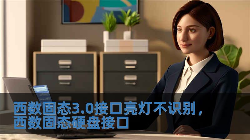 西數固態3.0接口亮燈不識別，西數固態硬盤接口