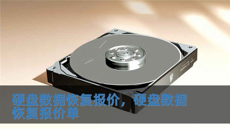硬盤數據恢復報價，硬盤數據恢復報價單