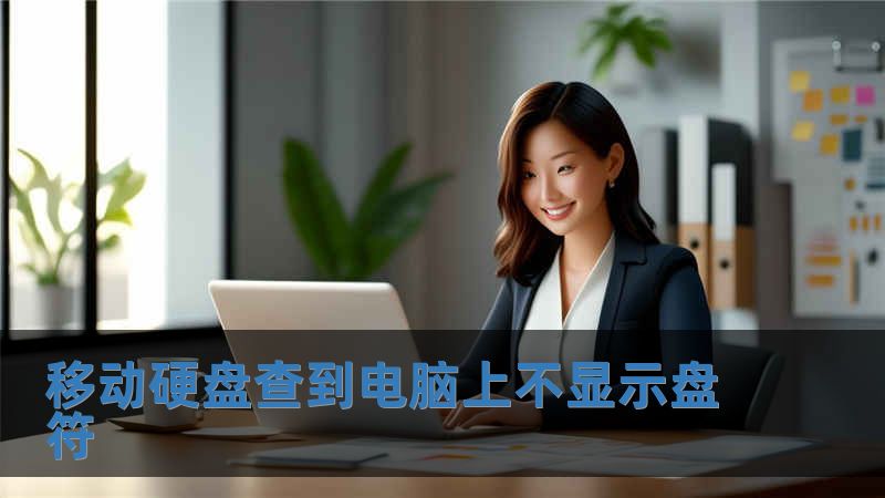 移動硬盤查到電腦上不顯示盤符