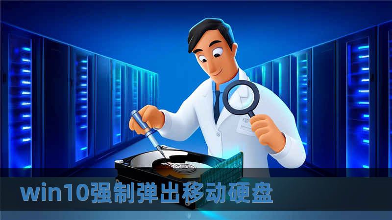 win10強制彈出移動硬盤