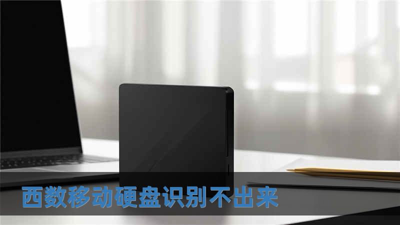 西數移動硬盤識別不出來