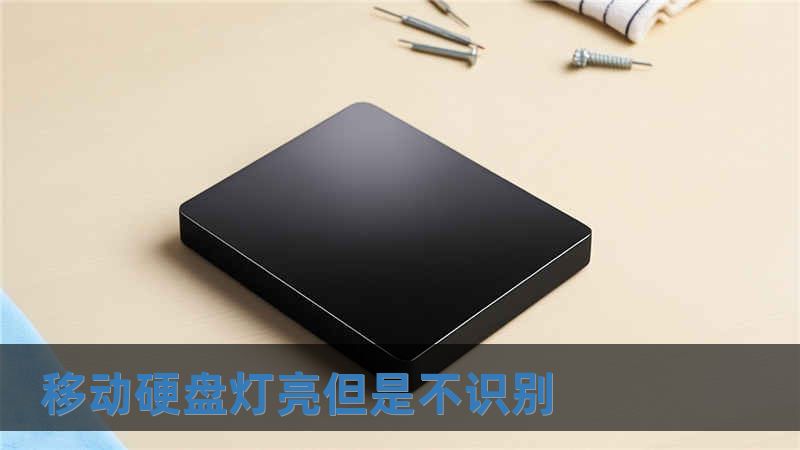 移動硬盤燈亮但是不識別