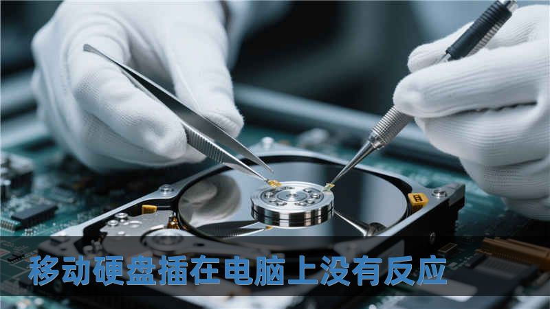 移動硬盤插在電腦上沒有反應