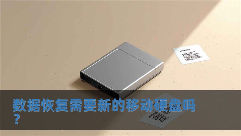 數據恢復需要新的移動硬盤嗎？
