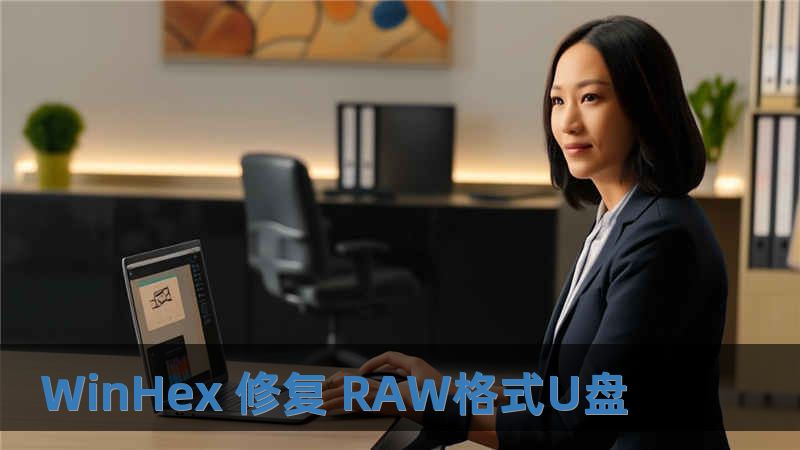 WinHex 修復 RAW格式U盤