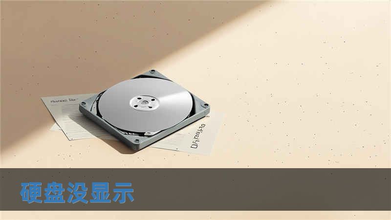 硬盤沒顯示