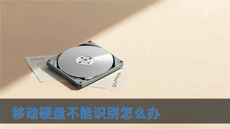 移動(dòng)硬盤不能識(shí)別怎么辦