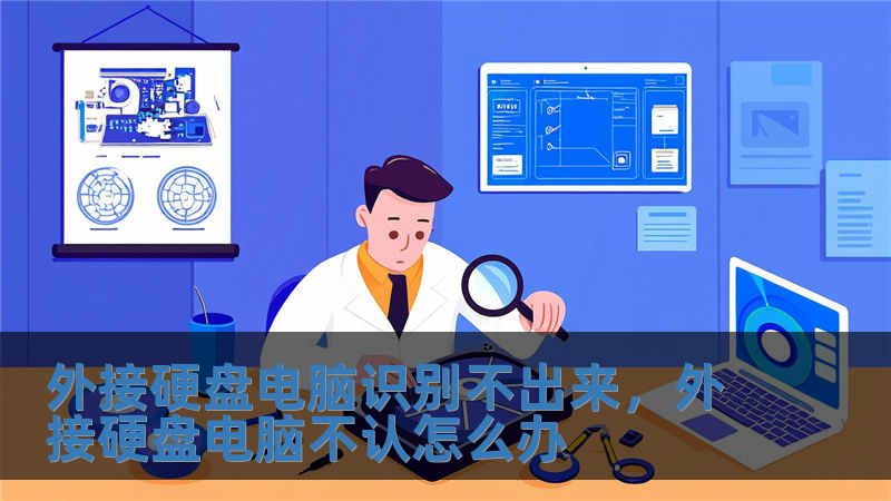 外接硬盤電腦識別不出來，外接硬盤電腦不認怎么辦