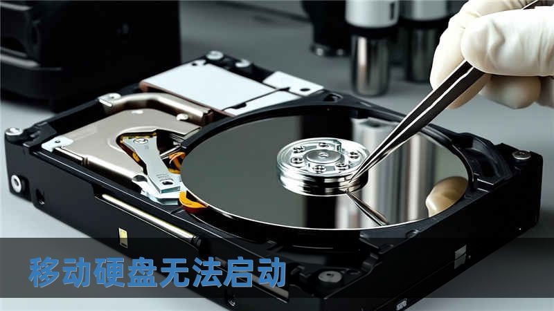 移動硬盤無法啟動