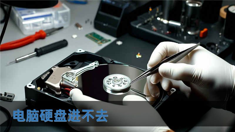 電腦硬盤進不去