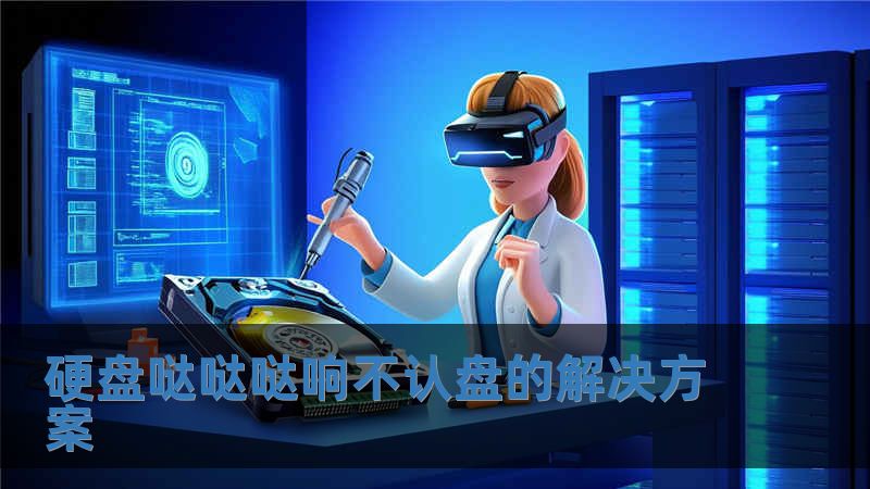 硬盤噠噠噠響不認盤的解決方案