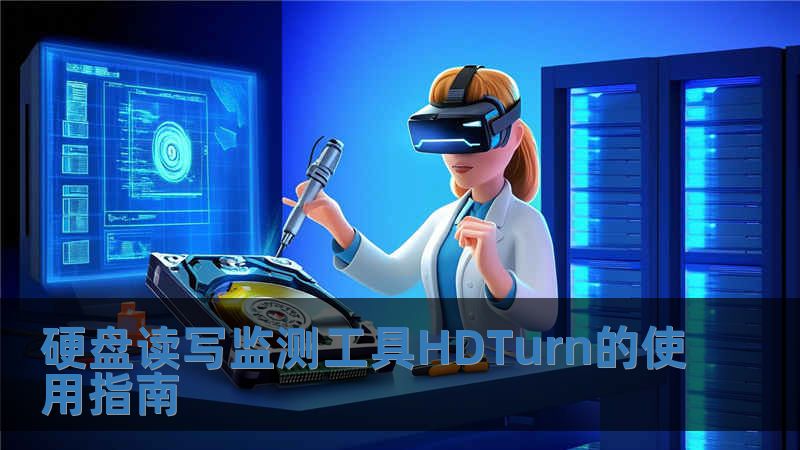 硬盤讀寫監測工具HDTurn的使用指南