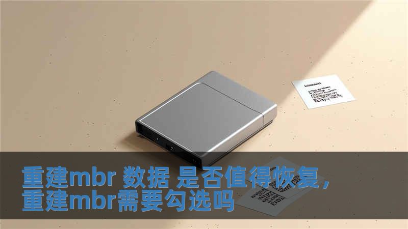 重建mbr 數據 是否值得恢復，重建mbr需要勾選嗎
