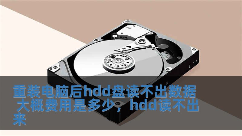 重裝電腦后hdd盤讀不出數據 大概費用是多少，hdd讀不出來