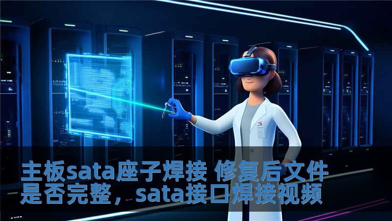 主板sata座子焊接 修復后文件是否完整，sata接口焊接視頻