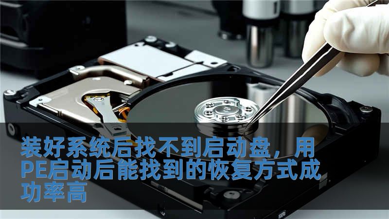 裝好系統后找不到啟動盤，用PE啟動后能找到的恢復方式成功率高