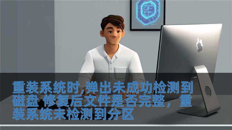 重裝系統時,彈出未成功檢測到磁盤 修復后文件是否完整，重裝系統未檢測到分區