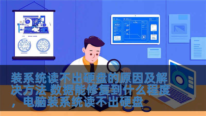 裝系統讀不出硬盤的原因及解決方法 數據能修復到什么程度，電腦裝系統讀不出硬盤