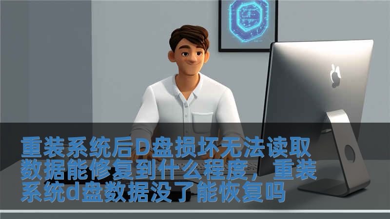 重裝系統(tǒng)后D盤損壞無法讀取 數(shù)據(jù)能修復到什么程度，重裝系統(tǒng)d盤數(shù)據(jù)沒了能恢復嗎
