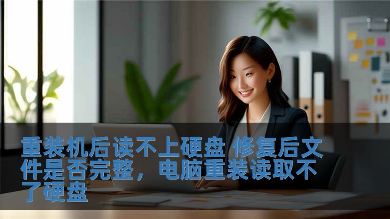 重裝機后讀不上硬盤 修復后文件是否完整，電腦重裝讀取不了硬盤