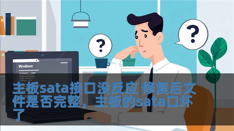 主板sata接口沒反應 修復后文件是否完整，主板的sata口壞了