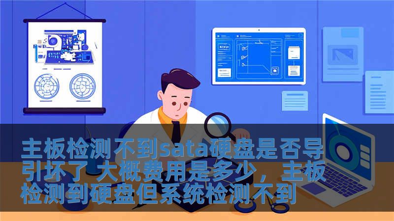 主板檢測不到sata硬盤是否導(dǎo)引壞了 大概費(fèi)用是多少，主板檢測到硬盤但系統(tǒng)檢測不到