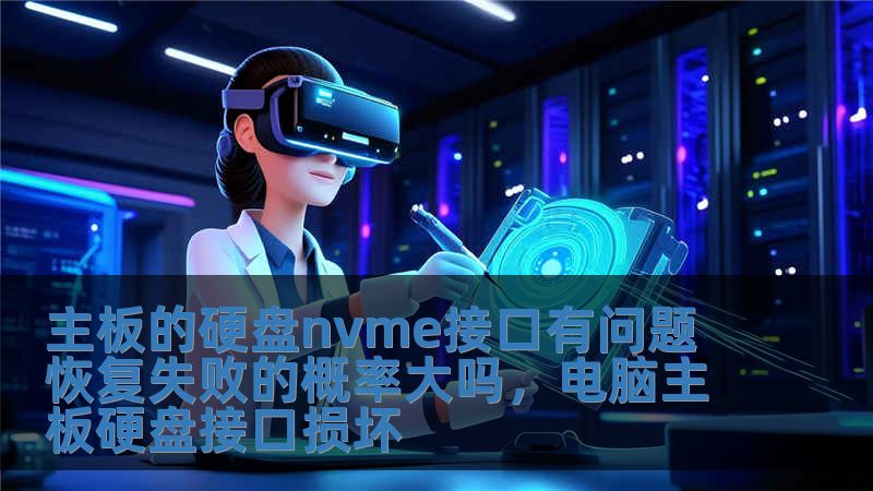 主板的硬盤nvme接口有問題 恢復失敗的概率大嗎，電腦主板硬盤接口損壞