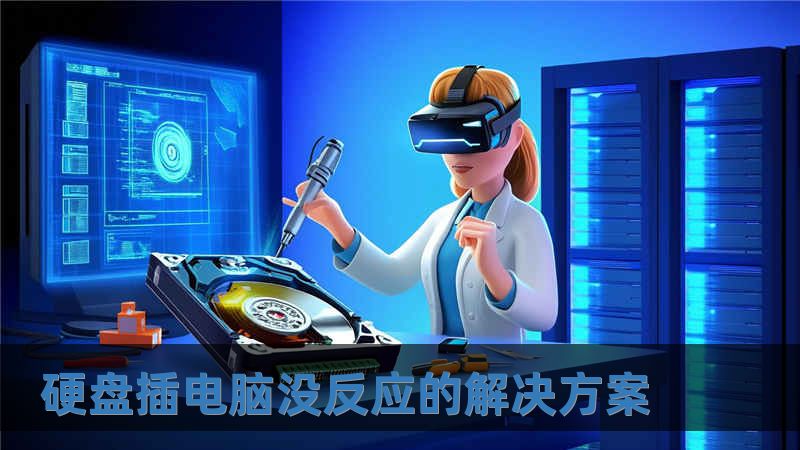 硬盤插電腦沒反應的解決方案