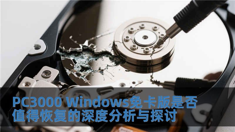 PC3000 Windows免卡版是否值得恢復(fù)的深度分析與探討
