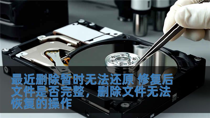 最近刪除暫時無法還原 修復(fù)后文件是否完整，刪除文件無法恢復(fù)的操作