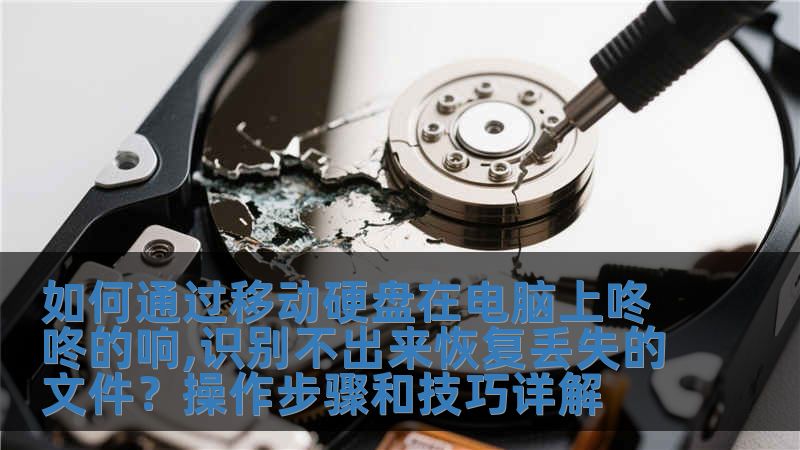 如何通過移動硬盤在電腦上咚咚的響,識別不出來恢復丟失的文件？操作步驟和技巧詳解
