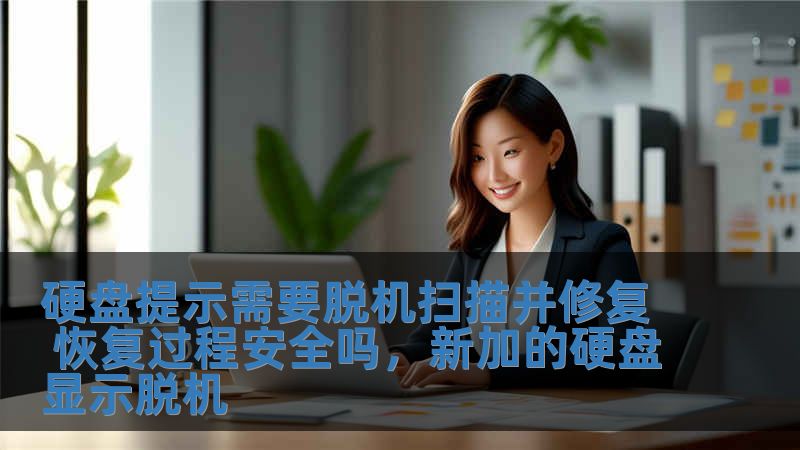 硬盤提示需要脫機掃描并修復 恢復過程安全嗎，新加的硬盤顯示脫機
