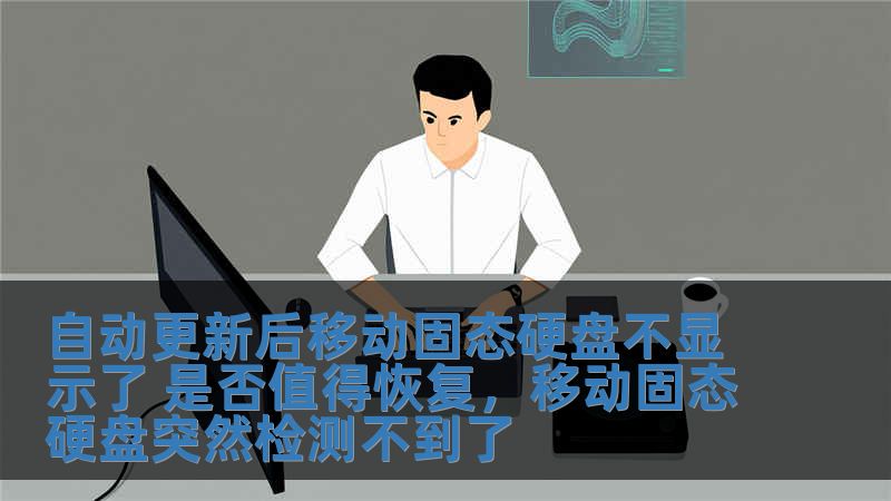 自動更新后移動固態硬盤不顯示了 是否值得恢復，移動固態硬盤突然檢測不到了