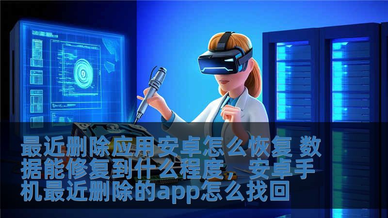 最近刪除應用安卓怎么恢復 數據能修復到什么程度，安卓手機最近刪除的app怎么找回