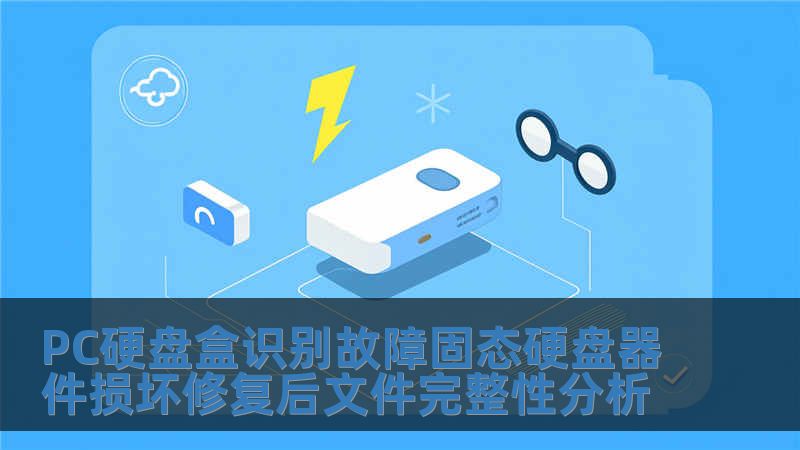 PC硬盤盒識別故障固態硬盤器件損壞修復后文件完整性分析