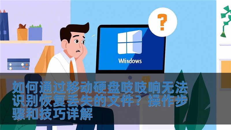 如何通過移動硬盤吱吱響無法識別恢復丟失的文件？操作步驟和技巧詳解