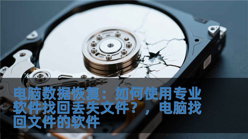 電腦數據恢復：如何使用專業軟件找回丟失文件？，電腦找回文件的軟件