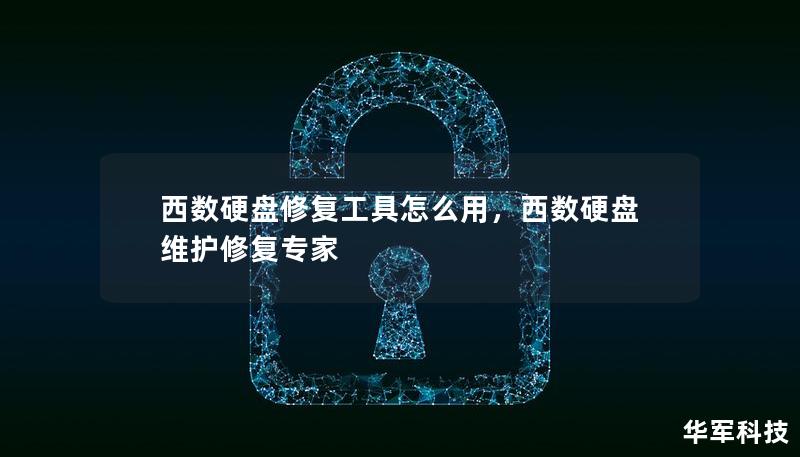 西數(shù)硬盤(pán)修復(fù)工具怎么用，西數(shù)硬盤(pán)維護(hù)修復(fù)專家