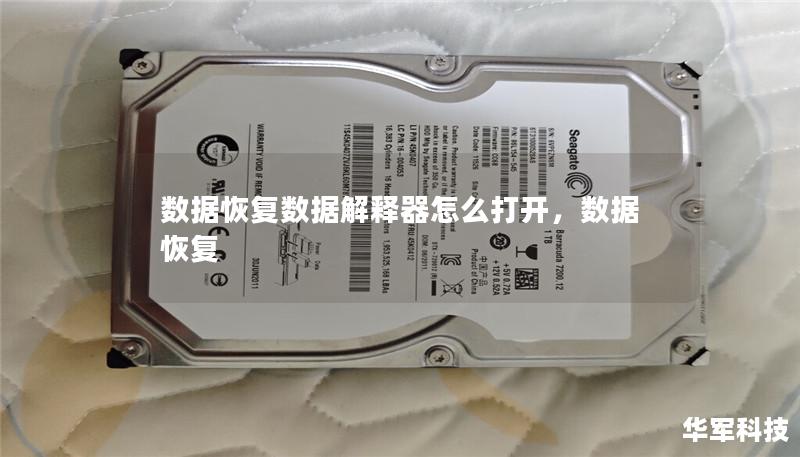 數據恢復數據解釋器怎么打開，數據 恢復